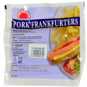 Frankfurters 250gms