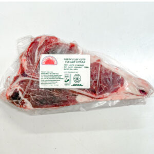 Portioned T-bone Steak